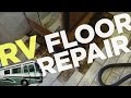 Rotten RV Floor Repair