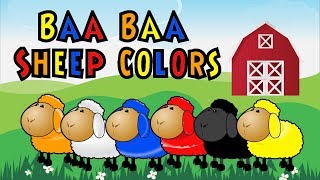 Baa Baa Black Sheep Colors Daddy Kids Tv
