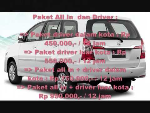 Video Daftar Harga Rental Mobil Murah Di Jakarta