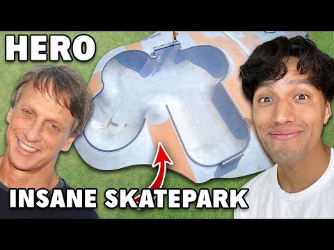 Tony Hawk’s $1 Million Dollar Skatepark In New Jersey!