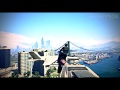 GTA 5 : INCREDIBLE BIKE STUNT LANDING! (GTA 5 Online Stunts)
