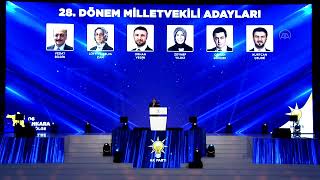 Ankara - Ak Parti 28. Dönem Milletvekili Adayları Tanıtıldı 1