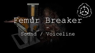 Femur Breaker | Sound / Voiceline with Subtitles | SCP - Containment Breach (v1.