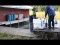 Pikkusäkki klapien kuljetukseen Pikkusäkki klapien kuljetukseen