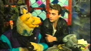 MARK STEVENS NICK PAGE FROM NEIGHBOURS 1991 INTERVIEW ON GHOST TRAIN