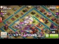 Clash of clans TH8 vs TH 10 Round 2 (Lava Hound and More!)