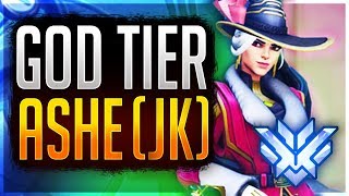 BAPTISTE BUNKER IS OP!! Overwatch Top 500 Ashe Gameplay
