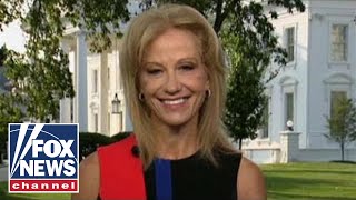 Kellyanne Conway reacts to Trump’s surprise NATO presser