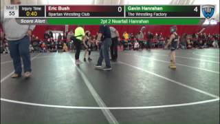 55 Gavin Hanrahan The Wrestling Factory Vs Eric Bush Spartan Wrestling Club 6156488104