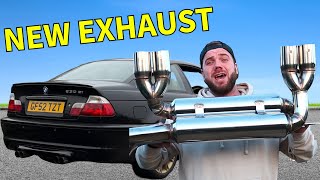 Installing An M3 Exhaust On My Bmw E46 330Ci