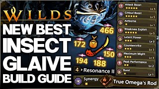 Monster Hunter Wilds - New Best Op Insect Glaive Build - Highest Damage - Le Update 3 Set Guide