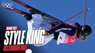 Alexander Hall Wins Olympic D With Pure Style Mens Freeski Slopestyle Reigning Champions