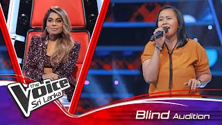 Rahmanika Kumalasari | Sanda Madale Sita   Blind Auditions | The Voice Sri Lanka