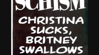 Watch Schism Christina Sucks Britney Swallows video