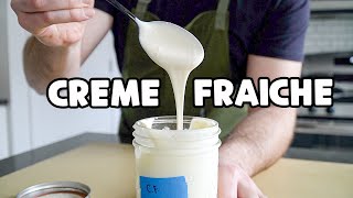How to Make Creme Fraiche | From Scratch