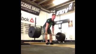 Deadlift 170 x 10 reps by Steven Fawcett