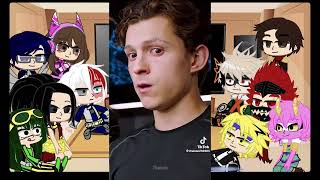 Class 1A react to every Spider-Man | Tom | (2.5/3) {Remake}