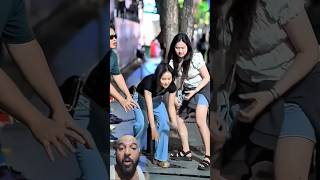 Blind Boy Prank For Two Girl ?