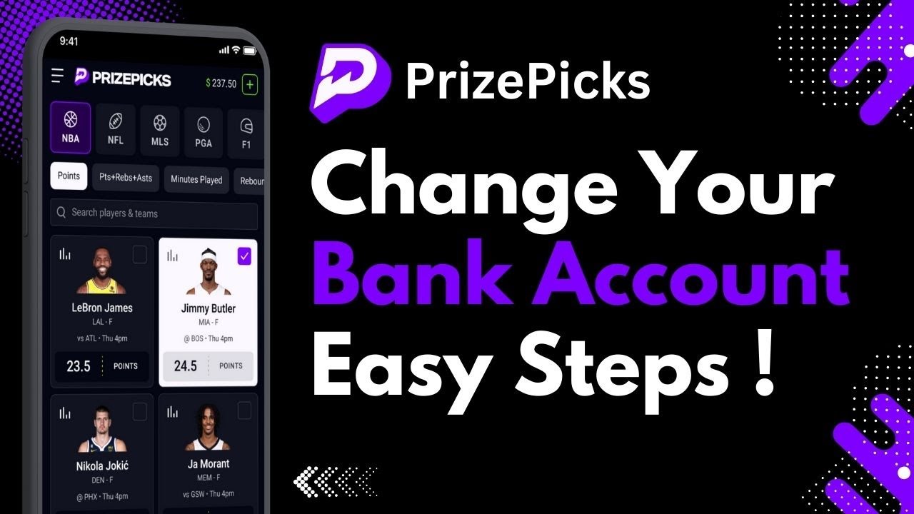 How to Change Your Bank Account on PrizePicks | Remove How to Change Your Bank Account on PrizePicks | Remove