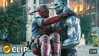 Deadpool Going For Colossus Scene Deadpool 2 2018 Movie Clip Hd 4
