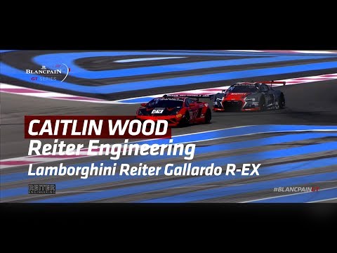 Caitlin Wood - Reiter Engineering - Blancpain GT Series 2017