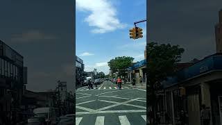 Bicyclist Watch The Pedestrian, When You Get The Red Light