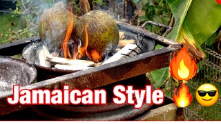 Kino & Chef Niel Roasting Breadfruit & Yellow Yam In Seaview Garden | EP675 | JAMAICA GOOD LIFE 🇯🇲