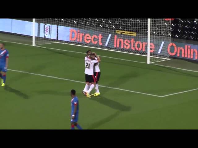 Gol de Bryan Ruiz con el Fulham ante el Doncaster Rovers