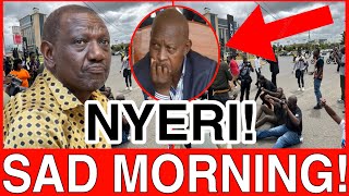 News Insad Morning In Nyeri After Governor Resigned