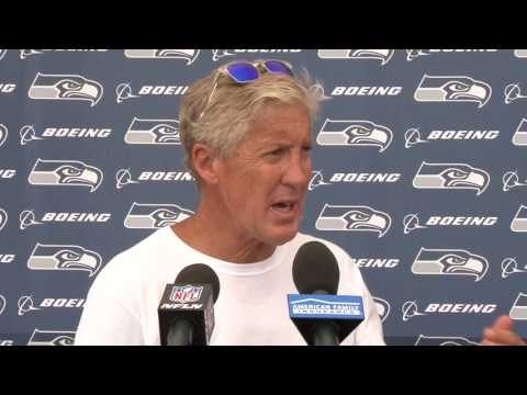 Seahawks Head Coach Pete Carroll Training Camp Day 7 Press Seahawks Head Coach Pete Carroll Training Camp Day 7 Press
