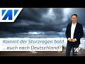 Heftige Sturzfluten auch in Deutschland? Über 200 mm Regen i...