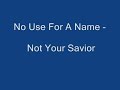 Not Your Savior Video preview