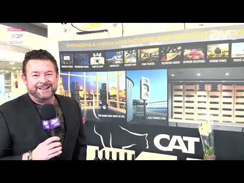 ISE 2024: California Audio Technology Features CAT Marine Bullet Loudspeakers