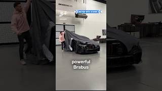We Got To Take An Exclusive Look At The Most Powerful Brabus Ever!🔥 @Brabus 🥰 #Brabus