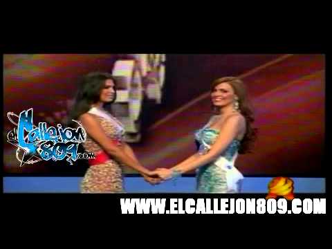 Carolina Durán, candidata de La Vega es coronada como Miss República Dominicana Universo 2012