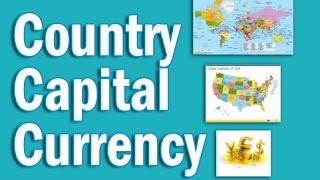 Country Capital Currency Tricks in Hindi | Static GK for CLAT SSC Banking IBPS, SBI, RRB PO/Clerk