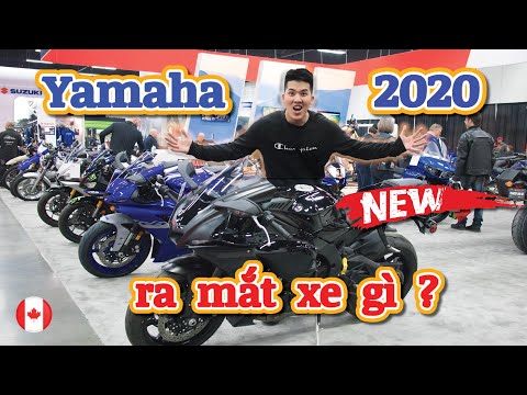 Motoshow Tour Tập 2 | Yamaha ra mắt xe gì năm 2020 ? | Giá xe Yamaha ở thị trường Canada | Vlog #34