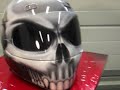 Skull Helmet (you can see through the visor)