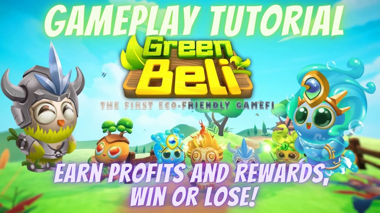 GREEN BELI NFT GAME l HOW TO START l GAMEPLAY TUTORIAL (Tagalog)