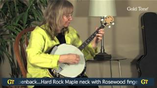 Cripple Creek Irish Tenor Banjo with Resonator Natural