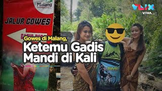 Sensasi Sepeda di Malang, Gowes Ketemu Gadis Desa Lagi Mandi