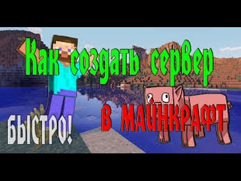 Видео как создать сервер майнкрафт через сайт