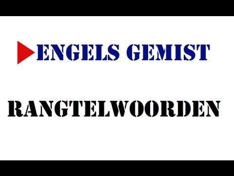 scholieren videoplatform :: rangtelwoorden