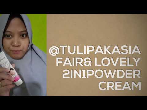 REVIEW FAIR&LOVELY 2in1 Powder Cream - YouTube#clozetteif
