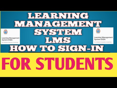 Learning Management System explained/ HOW to use DESK LMS as a student?