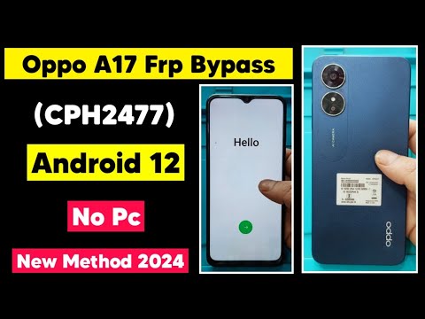Oppo A17 (CPH2477) Android 12 Frp Byapss | A17 Oppo Oppo A17 (CPH2477) Android 12 Frp Byapss | A17 Oppo