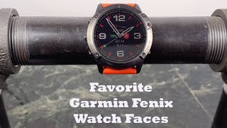 Garmin Fenix Favorite Watch Faces