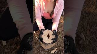This Girl Is Just A Genius Asmr 🔥#Camping #Survival #Bushcraft #Outdoors