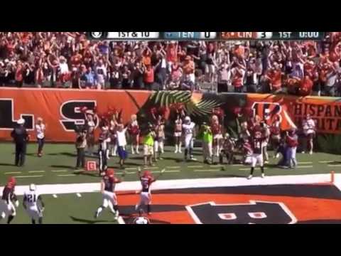 2014W3 Titans vs Bengals - Mohamed Sanu to Andy Dalton for a touchdown 2014W3 Broncos vs Seahawks - Jermaine Kearse to Russell Wilson for a first down Check out more about football at ...