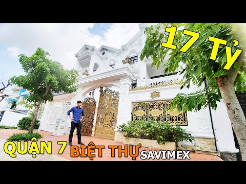 Bán Biệt Thự Quận 7 Liền Kề Phú Mỹ Hưng, Biệt Thự Savimex Thiết Kế Hiện Đại Cao Cấp | Tường Nguyễn
